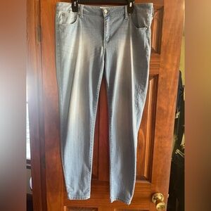 Celebrity Pink Light Blue Denim Pants